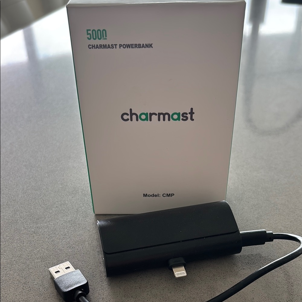 Black Power Bank Charger